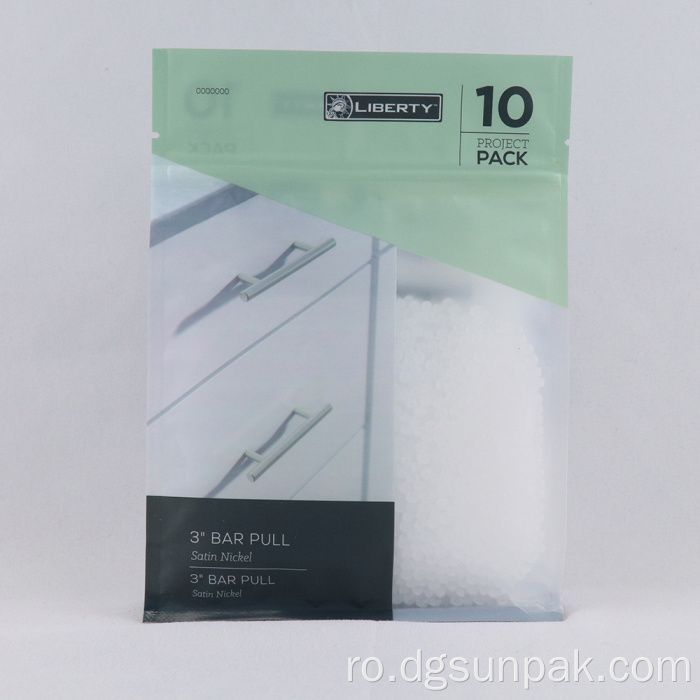 genti cu fermoar din mylar mate, rezistente la copii